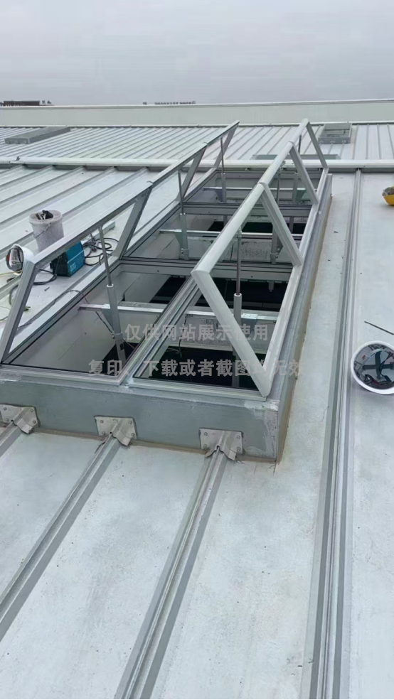 静宁苹果库白碱滩排烟天窗