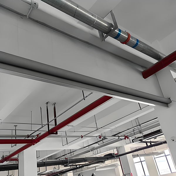 防火布白碱滩挡烟垂壁