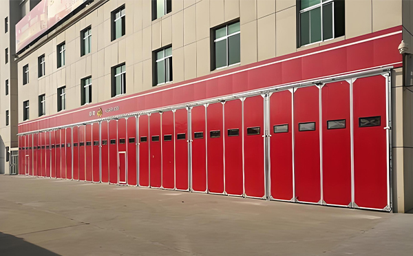 白碱滩工业折叠门